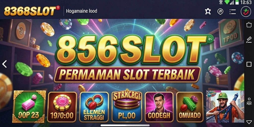 Tampilan menarik dari gameplay mendebarkan 8368SLOT.