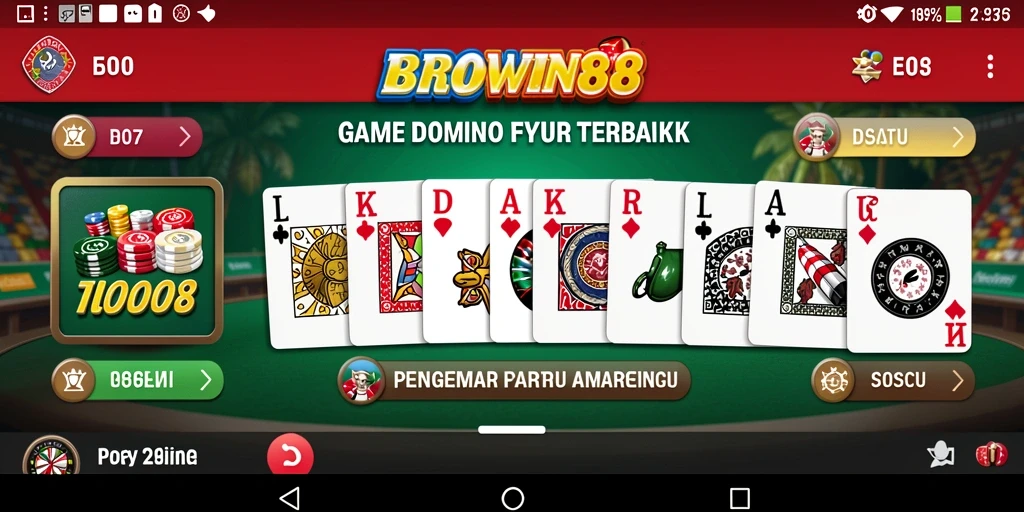 Tampilan gameplay BROWIN88 yang seru dan interaktif.