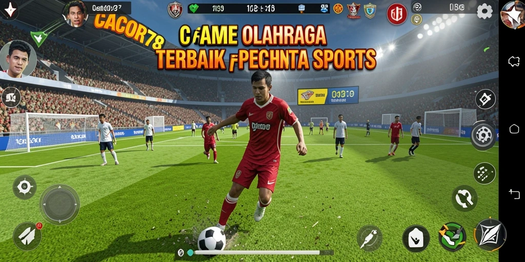Tampilan gameplay CACOR78 yang menarik saat pertandingan olahraga.