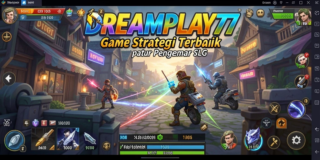 Gameplay seru dari DREAMPLAY77 yang menampilkan strategi dan pertempuran epik.