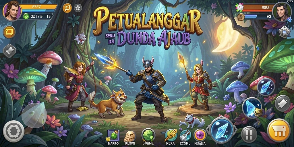 Tampilan gameplay F7F7 yang memukau dan penuh aksi.