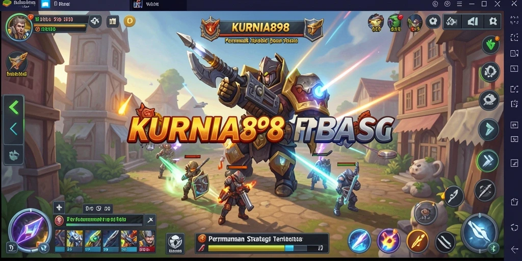 Tampilan grafis mengesankan dari gameplay KURNIA898 yang penuh strategi.