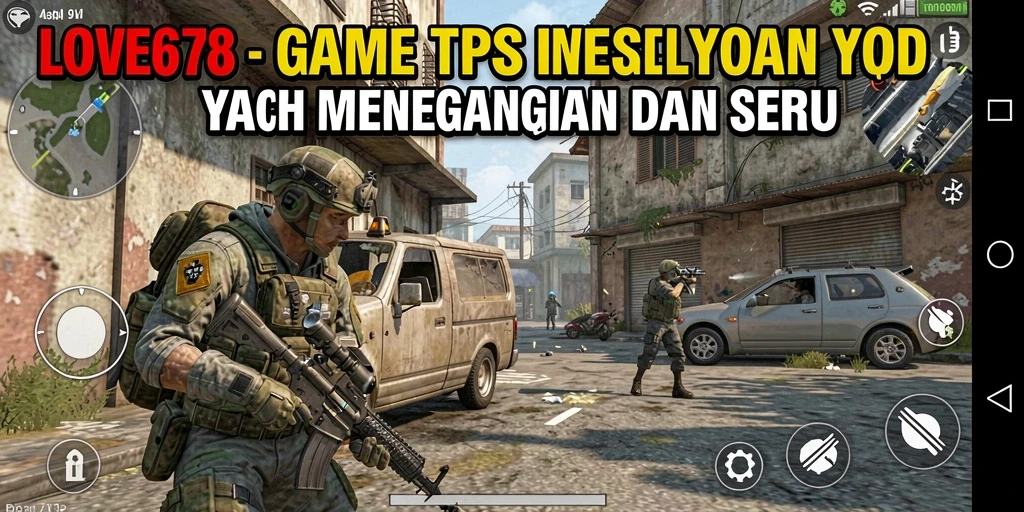 Tampilan menegangkan dari gameplay LOVE678 yang seru dan mendebarkan.