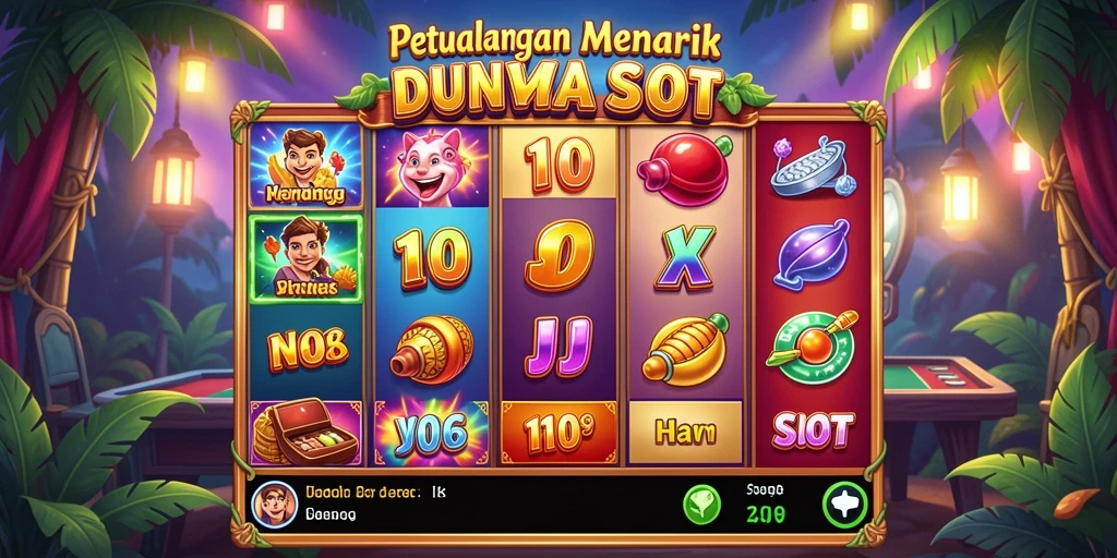 Screenshot gameplay yang menampilkan suasana seru di N06.
