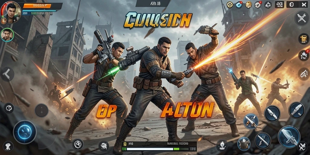 Tampilan gameplay seru T6 dengan pertarungan yang intens.
