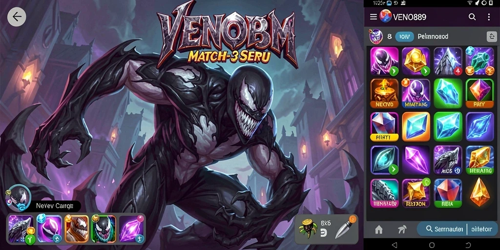 Tampilan gameplay VENOM889 yang seru dan mendebarkan.